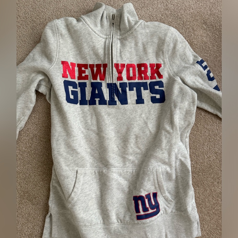 PINK NFL NY Giants sweatshirt, size S, EUC